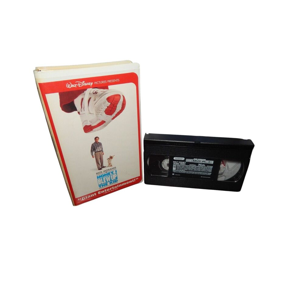 Disney's Honey I Blew Up The Kid vintage VHS in original plastic clamshell case
